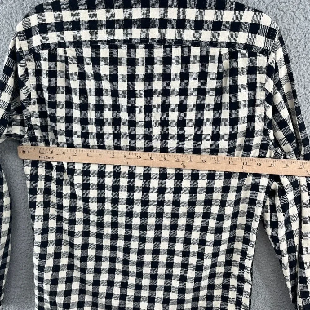J Crew Heavyweight Plaid Flannel Workshirt 20638  Men's Sz Small
